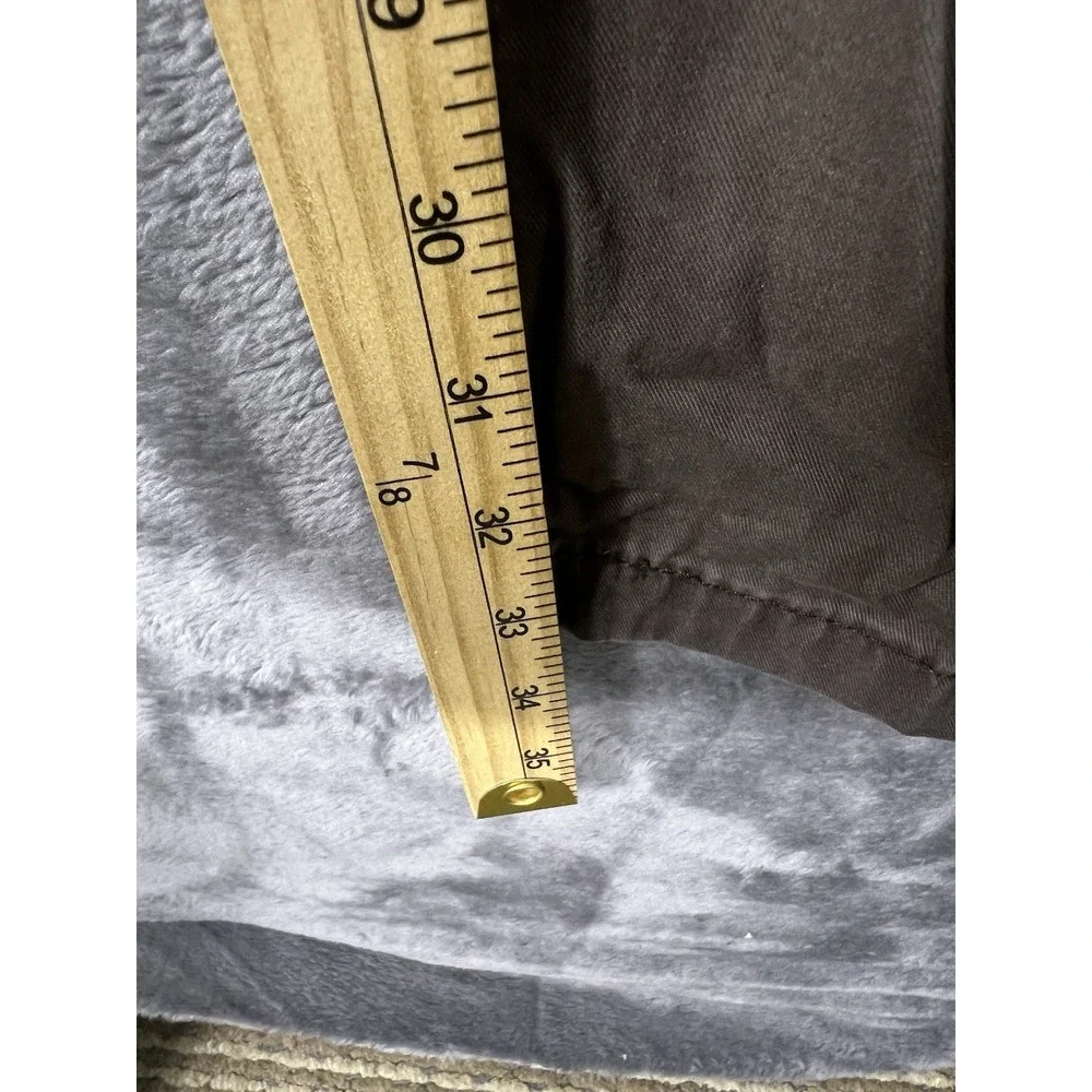 Levis 511 Slim Fit Chino Pants Mens 34x32 Brown Stretch Twill 5 Pocket Casual
